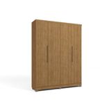 Guarda Roupa 4 Portas E 3 Gavetas C Pes Duo H554 Queen Suede Freijo Kappesberg