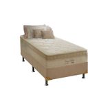 Cama Box Solteiro Colchao Molas Anjos Masterpocket Ensacadas King Best Base Crc Suede Clean 88x188