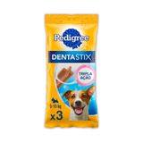 Petisco Pedigree Dentastix Cuidado Oral Cães Adultos Raças Pequenas 45g 3 unidades