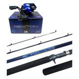 Kit Pesca Maruri Carretilha Rexton 10000 + Vara Ce 1,83m 8-17 Lbs 2 Partes