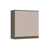 Armario Aereo Cozinha Modulado Connect 1 Porta Duna Cristal Henn