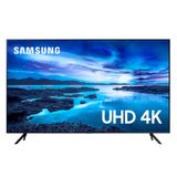 Smart TV LED 60" Samsung 60AU7700 UHD 4K, Bluetooth, Processador Crystal 4K, Visual Livre de Cabos, Alexa built in, Controle Único