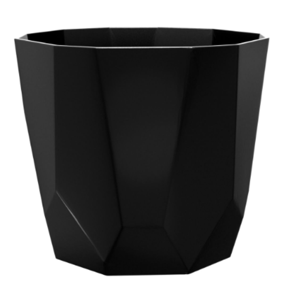 Vaso Cachepot Capri 16x15M West Garden Preto