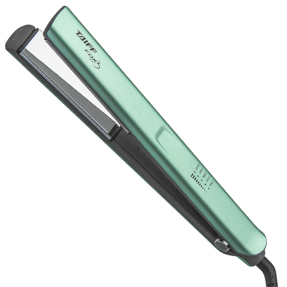 Chapinha Taiff 230ºc Fox Íon 3 Dual Transmission Bivolt Soft Green