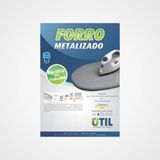 Capa para Tábua de Passar Roupa Útil Forro Metalizado Tamanho P 110 cm x 45 cm