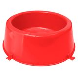 Comedouro Furacão Pet Classic Plástico Vermelho - 370 Ml