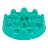Comedouro Interativo Pet Games Mini Lento Pet Fit Verde Água - Tam. Único