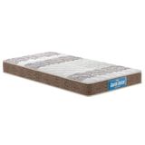 Colchao Solteiro Espuma D33 Ep Anatomico Firmepedic Guarda Costas Prointense Brown 88x188x18 Probel