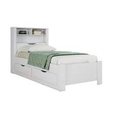 Cama Multifuncional Juvenil Invicta C 2 Gavetas Branco Santos Andira