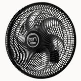 Ventilador Parede Lorena Preto Oscilante 220V