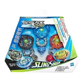 Beyblade Burst Turbo Slingshock - Pião Iron-X Surtr S4 - Beyblade