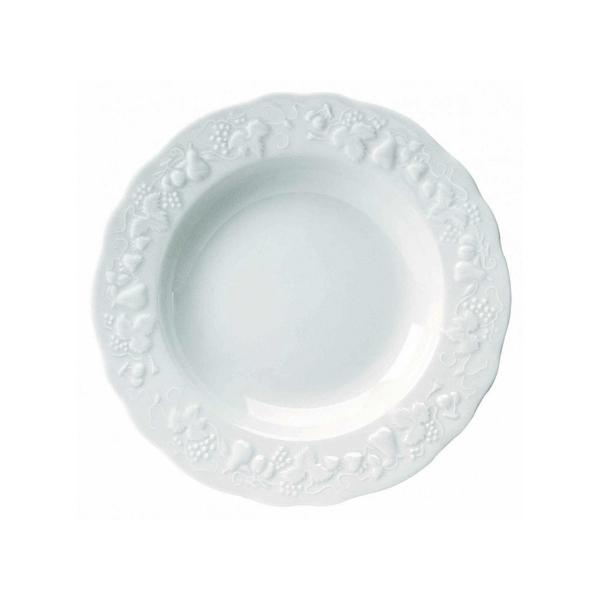 Prato Fundo Em Porcelana Limoges California 22,5cm