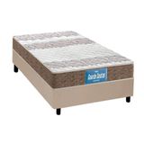 Cama Box Solteiro Colchao Espuma D33 Probel Ep Anatomico Guarda Costas Prointense Double Face Base Crc Courano Clean 88x188