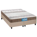 Cama Box Queen Colchao Espuma D33 Probel Ep Guarda Costas Prointense Double Face Base Crc Courano Clean 158x198