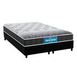 Cama Box Queen Colchao Ortopedico Probel D28 Ep Guarda Costas Promiddle Base Crc Suede Black 158x198