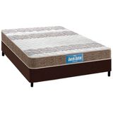 Cama Box Casal Colchao Espuma Probel D33 Ep Guarda Costas Prointense Double Face Base Crc Courano Brown 138x188