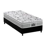 Cama Box Solteiro Colchao Espuma Probel D45 Ep Anatomico Guarda Costas Proextreme Plus Base Crc Suede Black 88x188