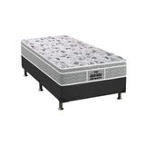 Cama Box Solteiro Colchao Ortopedico Probel D45 Ep Anatomico Guarda Costas Proextreme Plus Base Crc Suede Gray 88x188