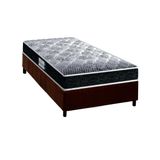 Cama Box Solteiro Colchao Ortopedico Probel D33 Ep Anatomico Advanced Tech1500 Base Crc Suede Brown 88x188