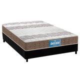 Cama Box Casal Colchao Espuma Probel D33 Ep Guarda Costas Prointense Double Face Base Crc Suede Black 138x188