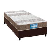Cama Box Solteiro Colchao Espuma Probel D33 Ep Anatomico Guarda Costas Prointense Double Face Base Crc Courano Brown 88x188