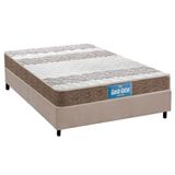 Cama Box Casal Colchao Ortopedico Probel D33 Ep Guarda Costas Prointense Double Face Base Crc Suede Clean 138x188