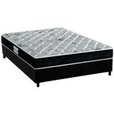 Cama Box Casal Colchao Ortopedico Probel D45 Ep Advanced Tech2000 Base Crc Suede Black 138x188