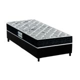 Cama Box Solteiro Colchao Espuma Probel D45 Ep Anatomico Firmepedic Prodormir Advanced Tech2000 Base Crc Suede Black 88x188