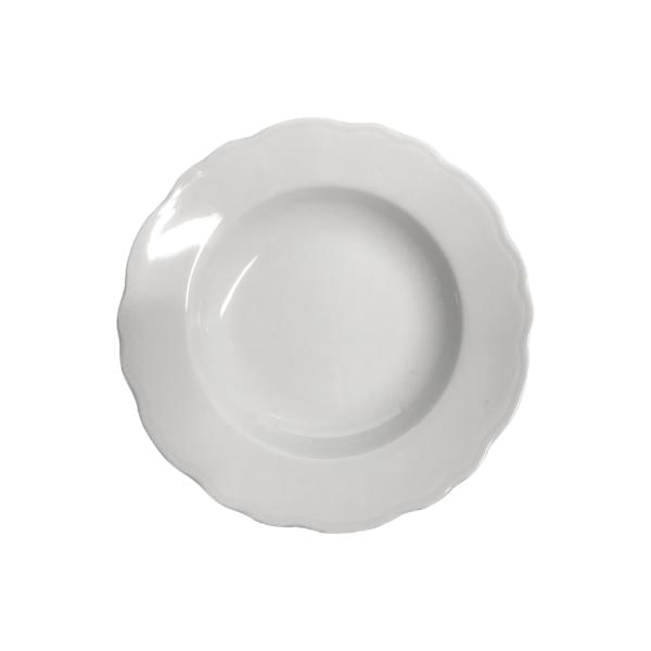 Prato Fundo Em Porcelana Limoges Colbert 22,3cm