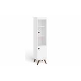 Cristaleira Sala Jantar Rt3105 C 1 Porta E 1 Gaveta Branco Movelbento