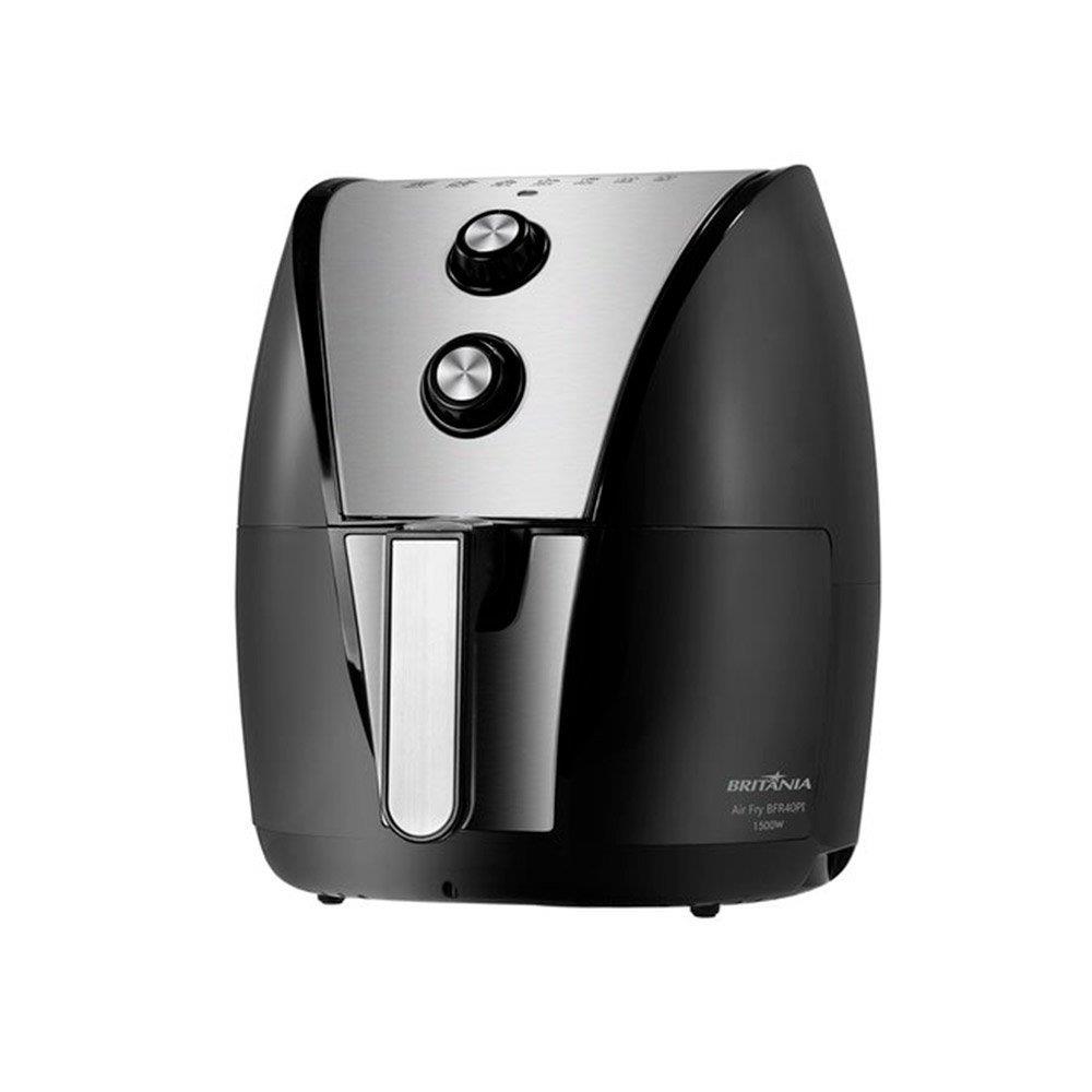 Fritadeira Sem Óleo Britânia Air Fryer Bfr40pi, 5 Litros, 1500w, Preto ...