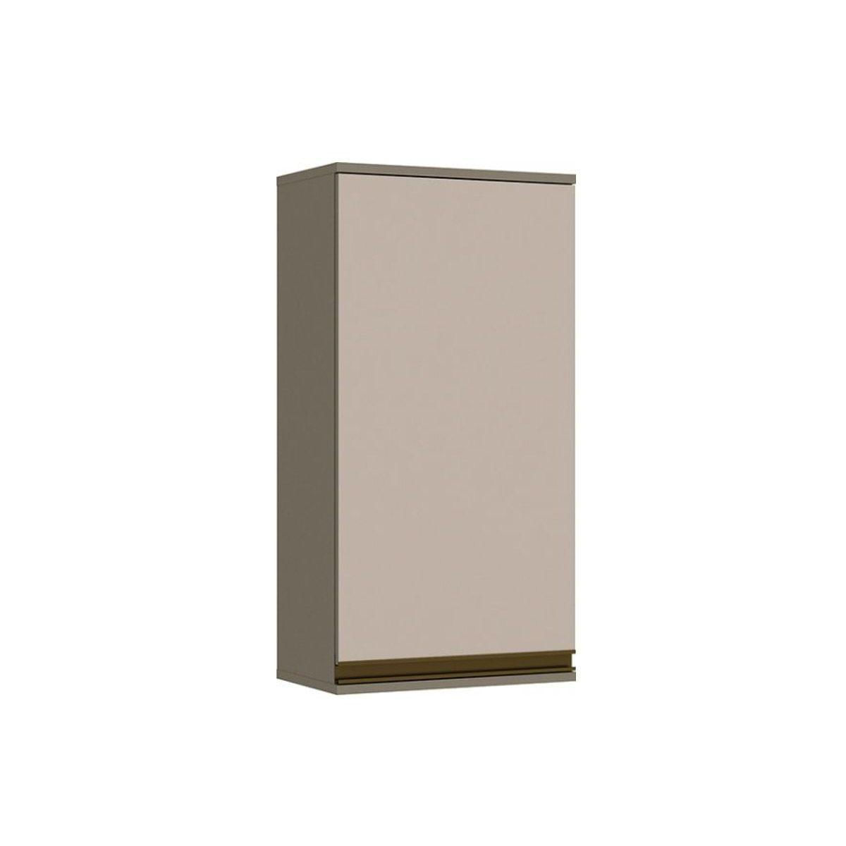 Modulo Cozinha Henn Connect Armario 1 Porta Duna Cristal