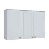 Modulo Cozinha Henn Americana Armario C 3 Portas Branco