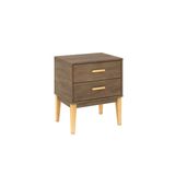 Mesa Cabeceira Infantil Le 6007 C 2 Gavetas Freijo Movelbento