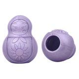Brinquedo Mordedor Pet Games Bonequinha Lilás - Tam. G