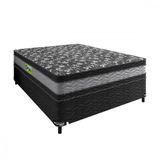 Conjunto Double Face D33 138x188x72cm Cinza Preto Floral Portobel