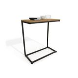 Mesa Lateral P Sala Industrial Li025 De Apoio Notebook Freijo Preto Kappesberg