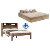 Cama Casal Santos Andirá Havana+Colchão Anjos Atacama