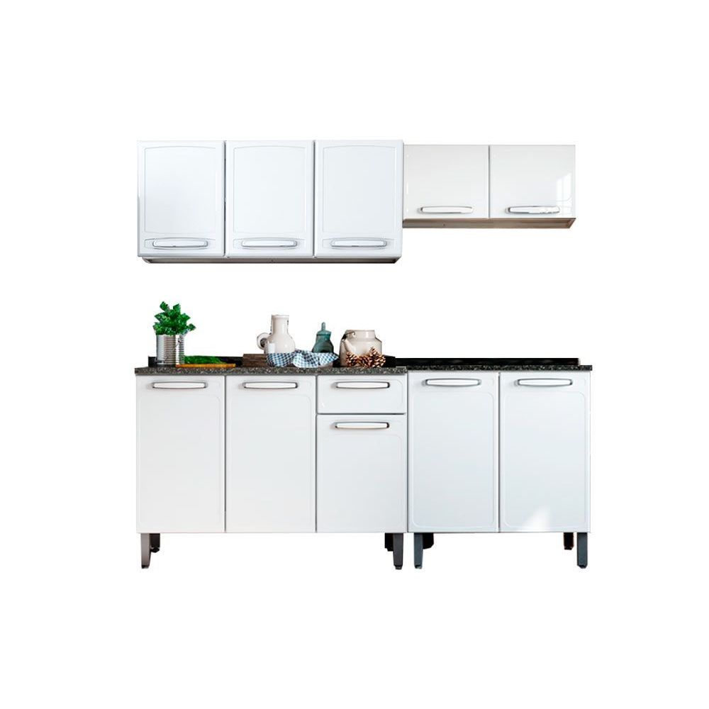 Cozinha Completa Bertolini 4 Peças CZ118 Branco