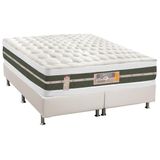 Conjunto Box-Colchão Castor Silver Star+Cama Queen 158x198