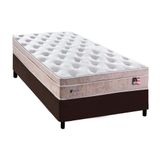 Colchão Sealy Molas Ensacadas Miami+Cama Box Solteiro 88x188