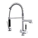 Torneira Gourmet 50cm com Misturador Monocomando e Saída Para Água filtrada Cromada de Bancada Belcca TGM50CF-BL