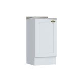 Gabinete Henn Americana 1 Porta c/ Tampo 40cm Branco