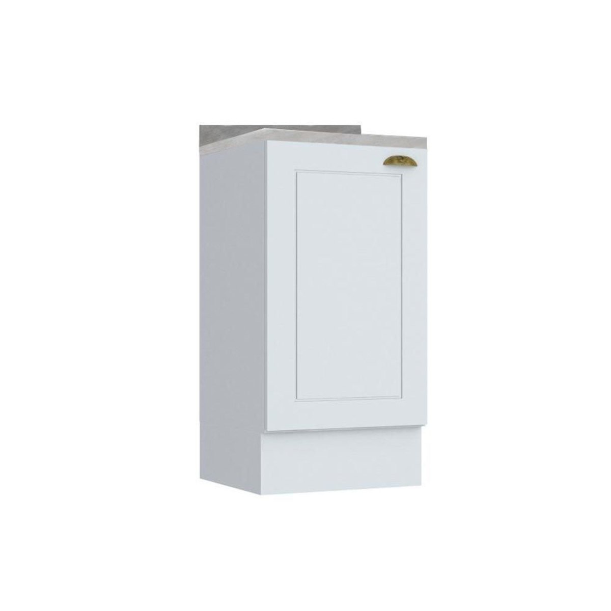 Gabinete Henn Americana 1 Porta c/ Tampo 40cm Branco