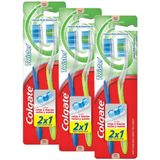 Kit 3 Escovas  Dentais Colgate Twister 2 Unidades Leve 2 Pague 1