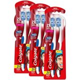 Kit 6 Escovas Dentais Colgate 360º Luminous White