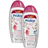 Kit Sabonete Líquido Íntimo Protex Cuidado Íntimo Delicate Care 200ml com 2 unidades