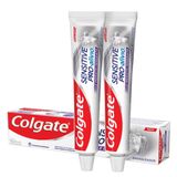 Kit C/ 2 Cremes Dentais Colgate Sensitive Pro-Alívio Imediato Branqueador 90g