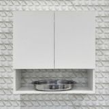 Módulo Suspenso 2 Portas Parede Armário Aéreo Para Cozinha