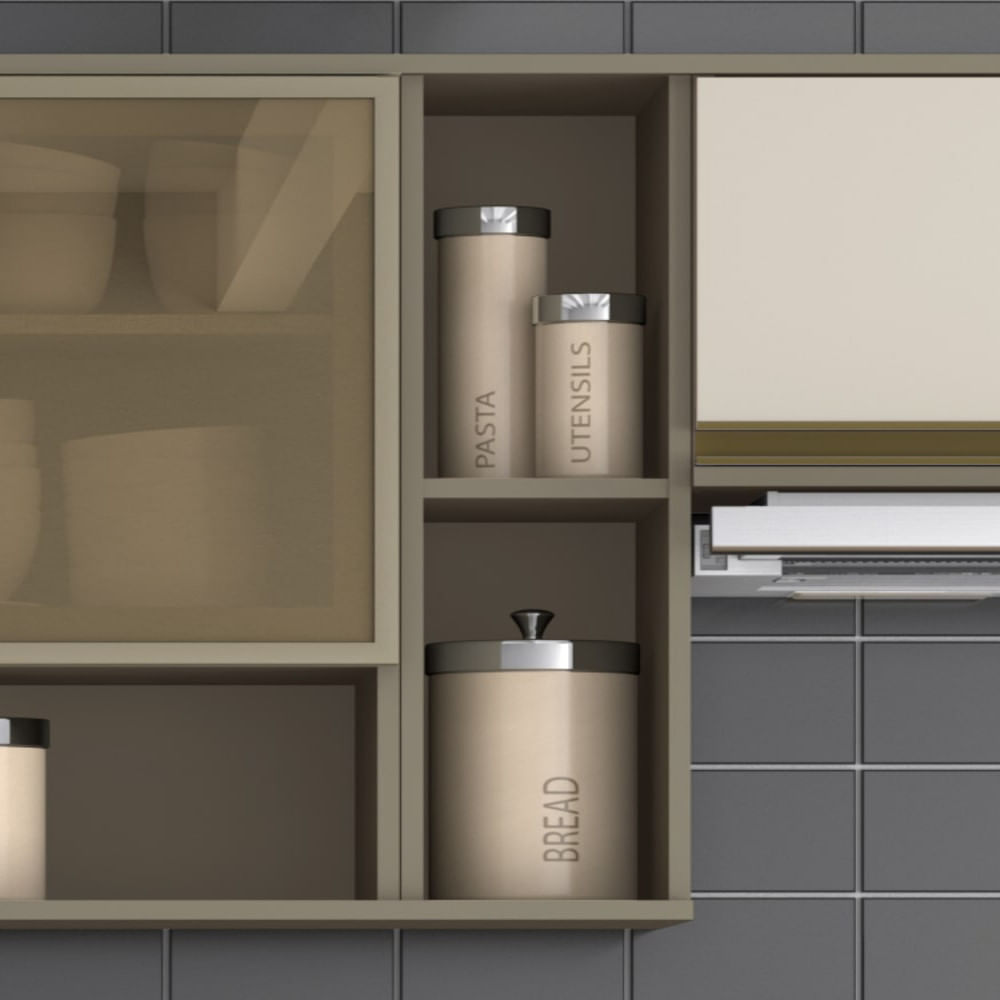 Armário De Cozinha Nicho 20 Cm Évelin Henn